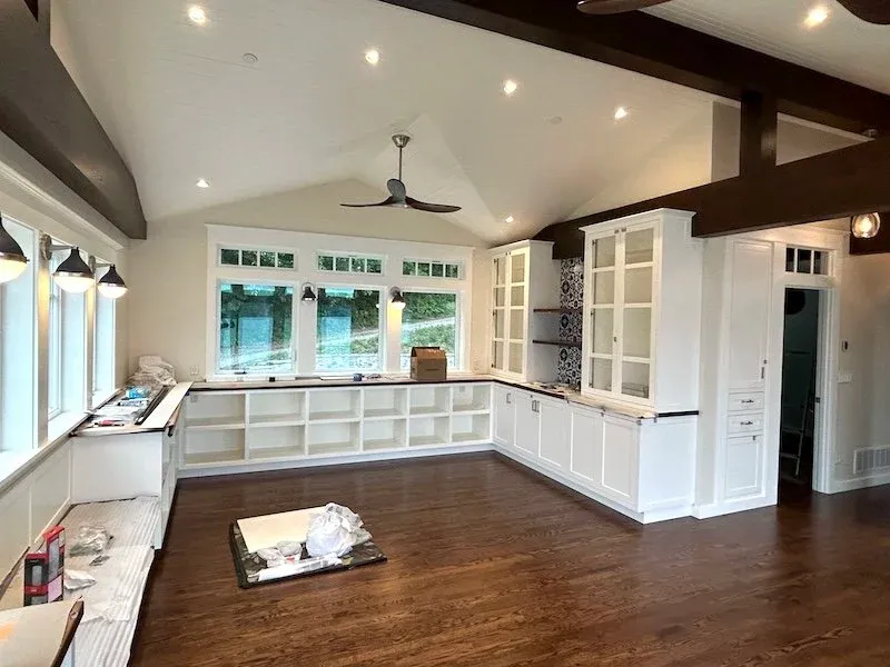 Burton Living Room Remodel by Didricksen Construction